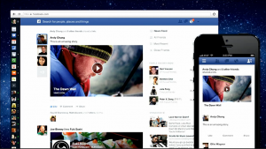 Facebook press conference - new newsfeed